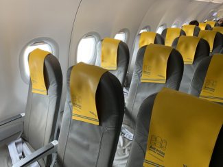 Vueling Airline Airbus itnerior