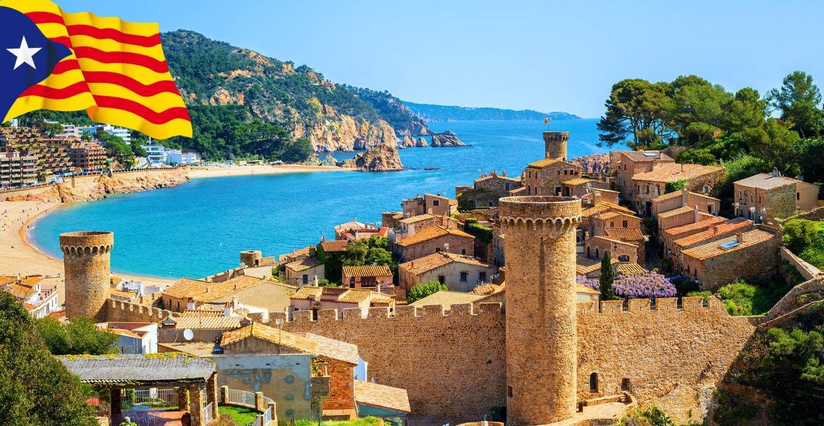 Tossa de Mar an der Costa Brava