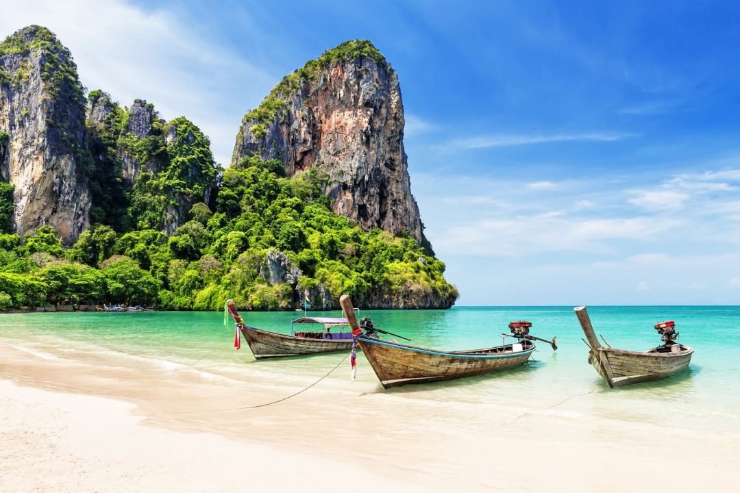 Railay West Beach in Thailand